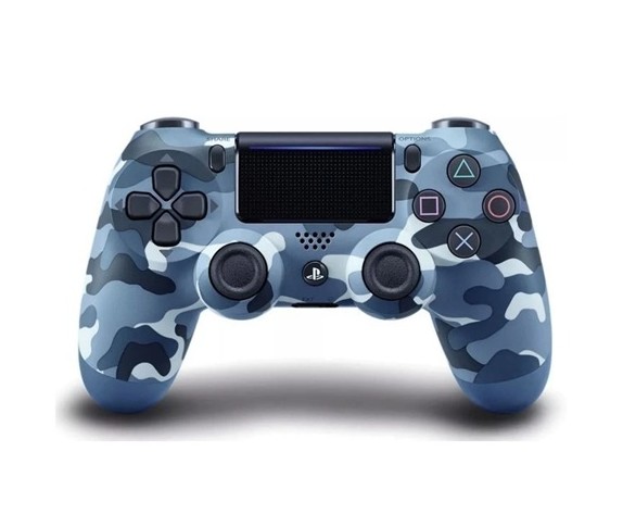 Joystick PS4 Réplica Camuflado Azul
