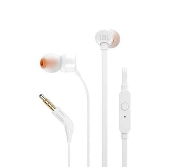 Auricular Manos Libres 3.5mm Tune 110 - JBL Original - Blanco