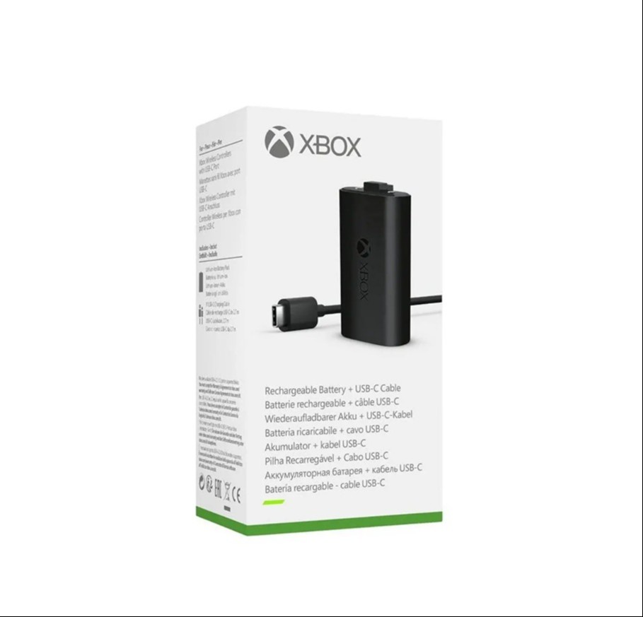 Bateria Recargable Xbox + Cable Tipo C