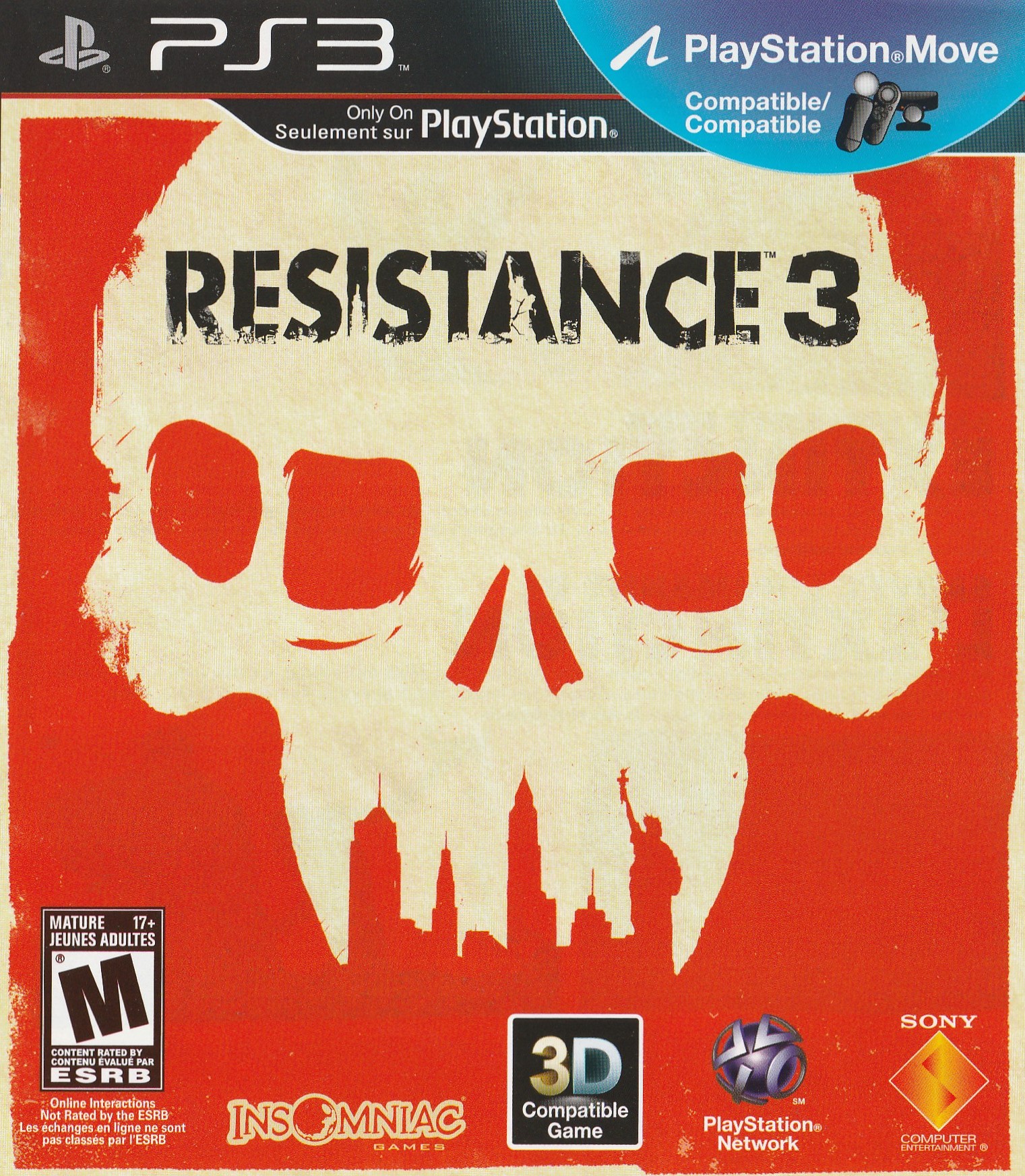 Resistance 3 - PS3 Usado