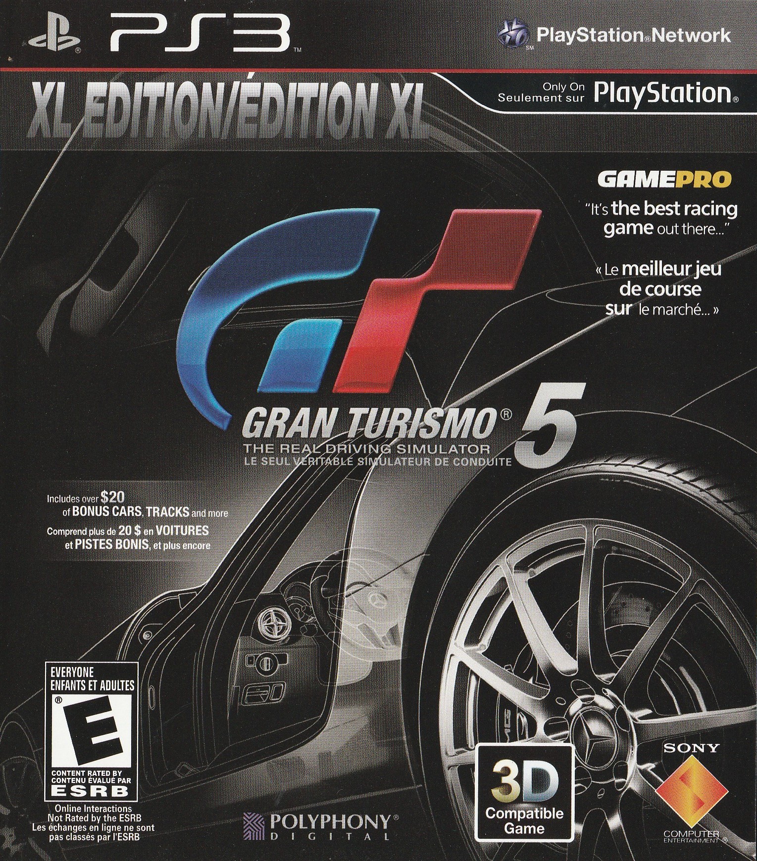 Gran Turismo 5 XL Edition - PS3 Usado