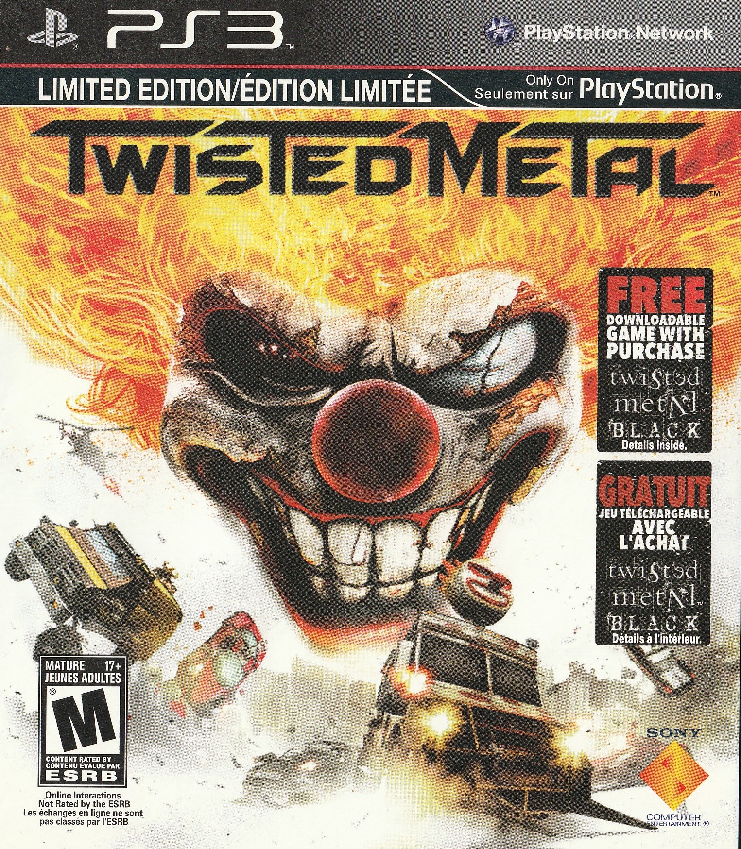 Twisted Metal - PS3 Usado