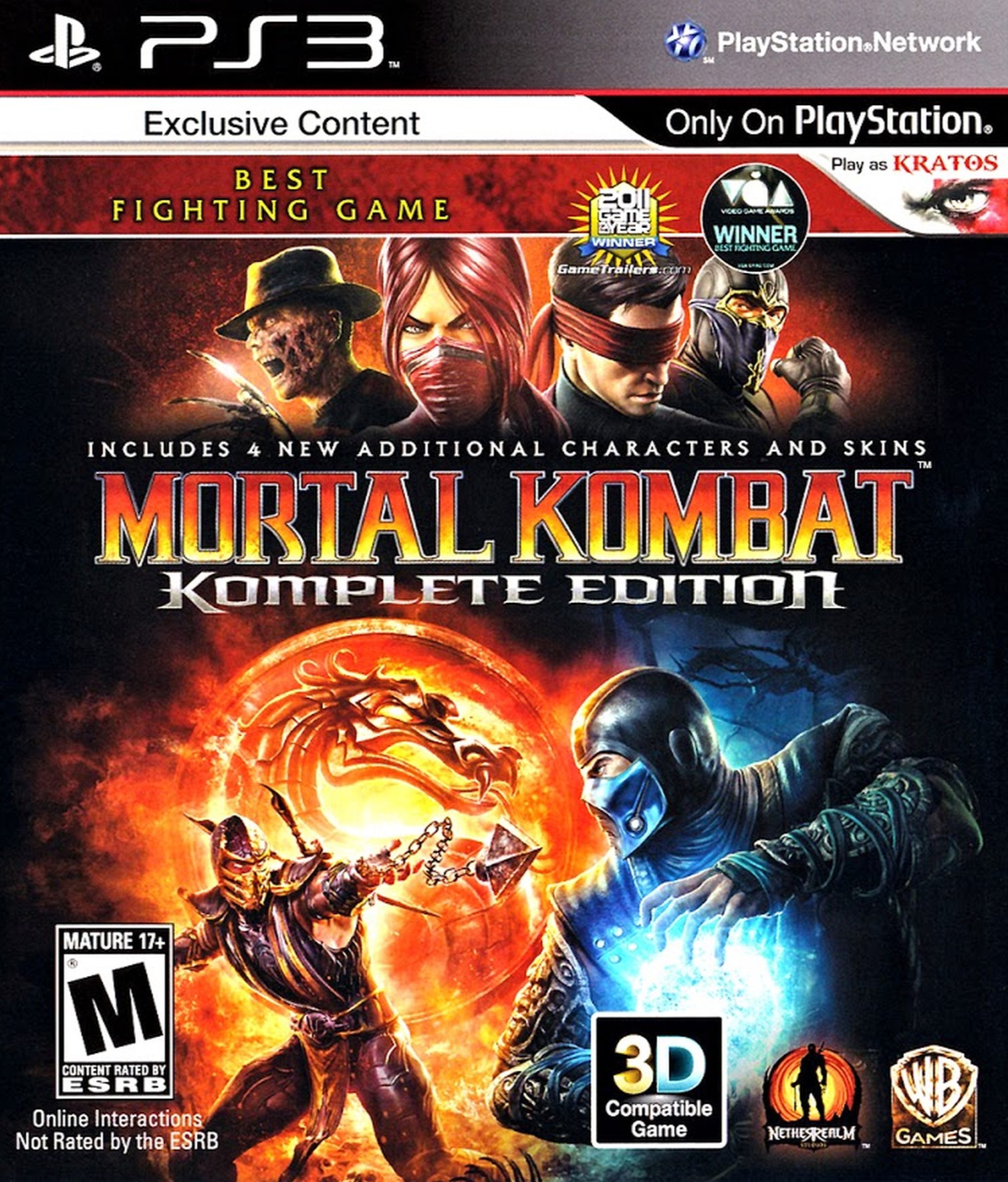 Mortal Kombat 9 Komplete Edition - PS3 Usado