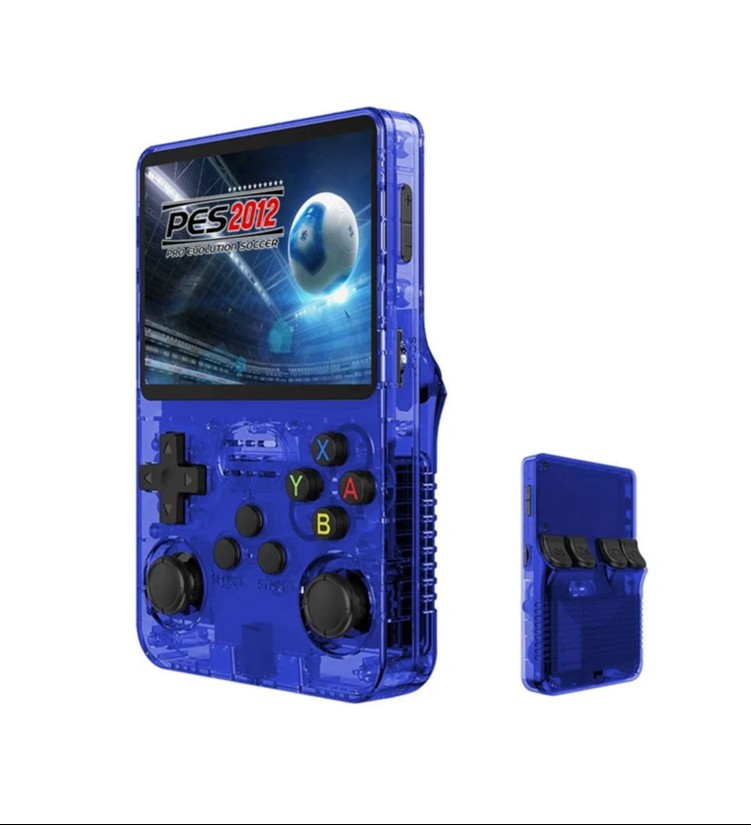 Consola Portátil R36S Azul Oscuro - 15.000 juegos