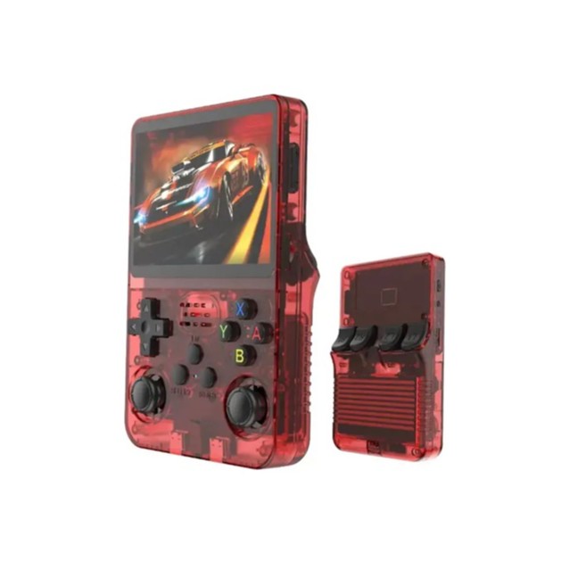 Consola Portátil R36S Rojo - 15.000 juegos