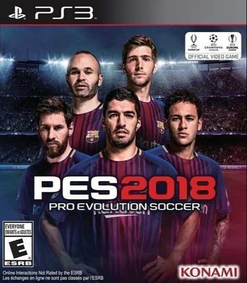 Pro Evolution Soccer 2018 - PS3 Usado