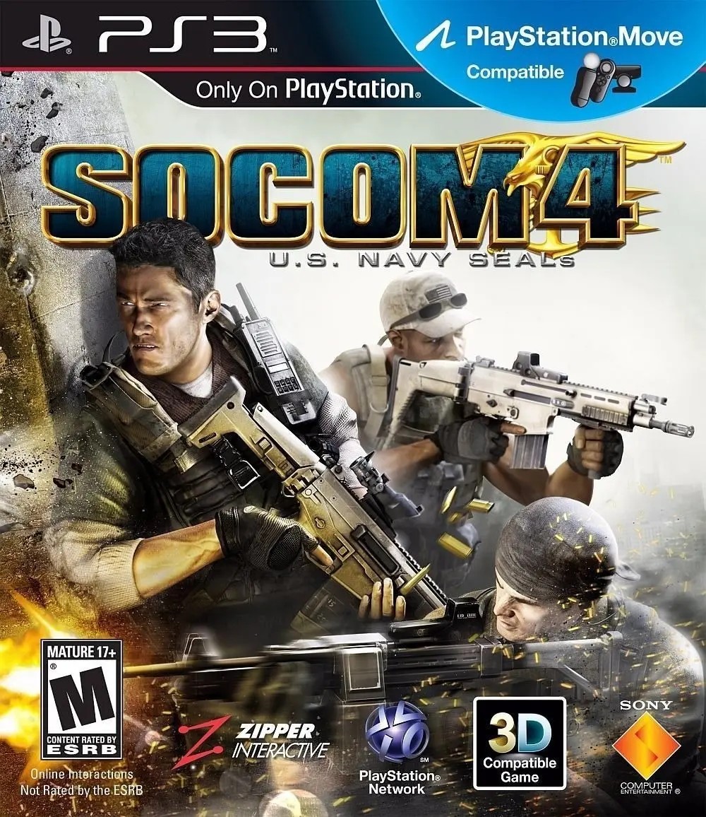 SOCOM 4 U.S. Navy Seal- PS3 Usado