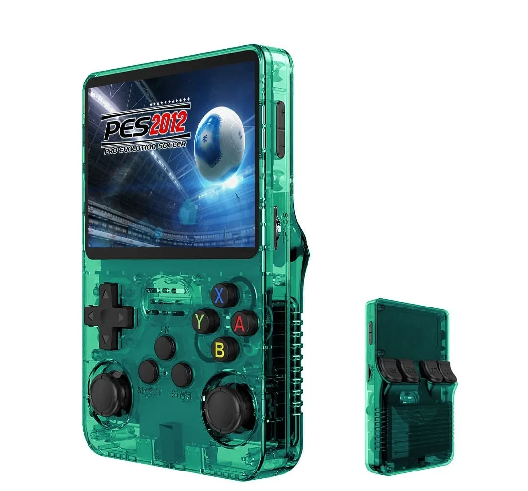 Consola Portátil R36S Verde - 15.000 juegos