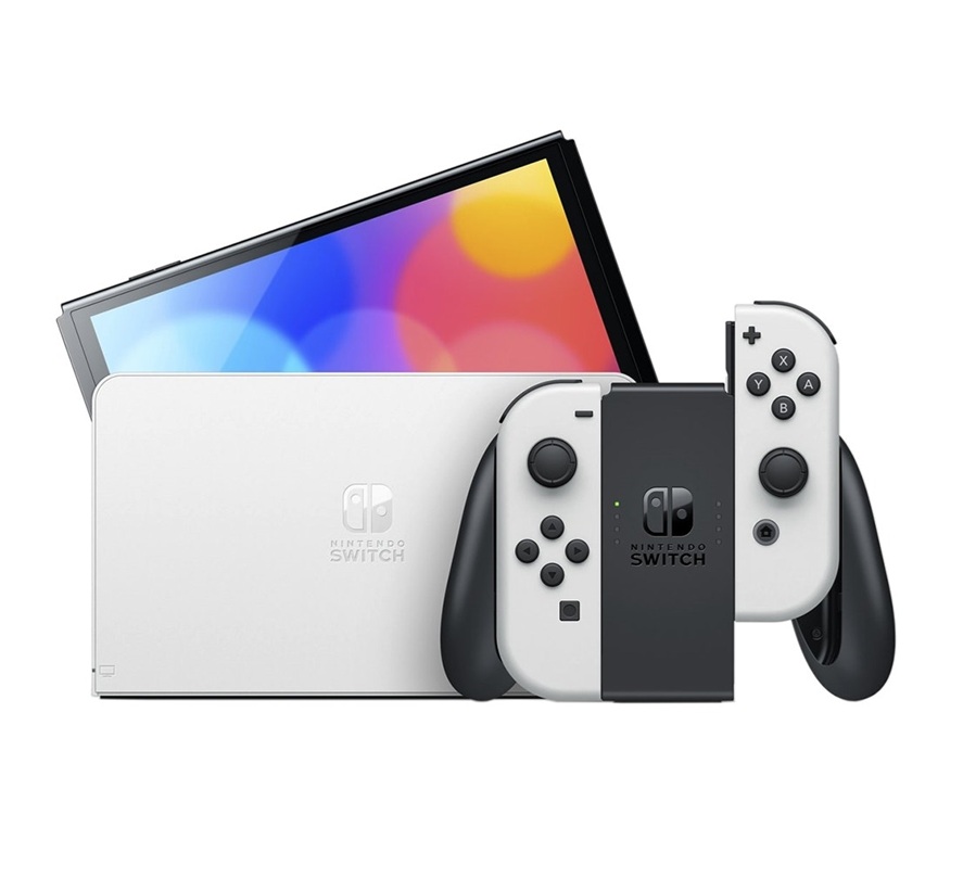 Consola Nintendo Switch OLED + Mario Wonder - Blanco