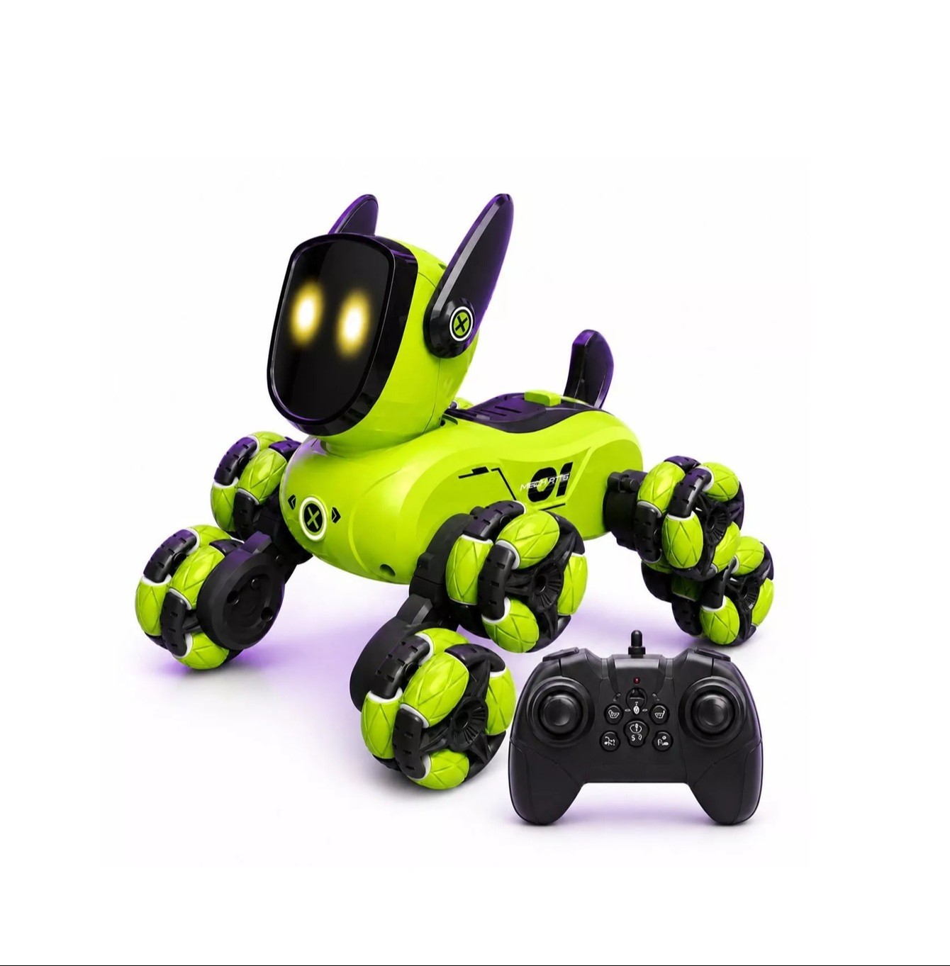 Perro Robot a Control Remoto - Verde C1203G