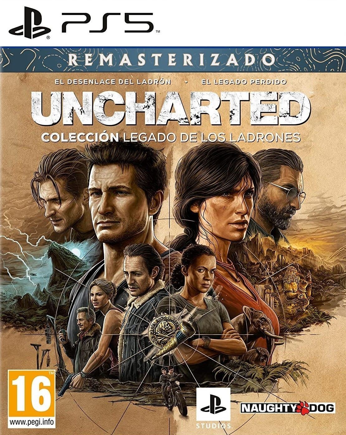 Uncharted Colección Legado de Ladrones- PS5 Usado