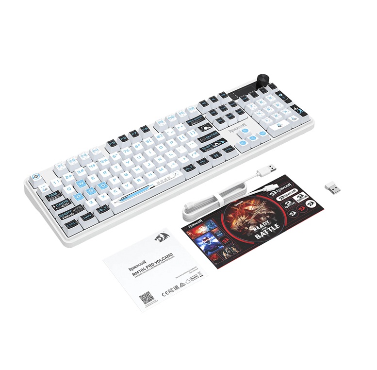 Teclado Membrana REDRAGON Volcano Pro RGB - imagen 2