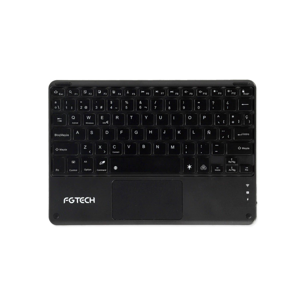 Teclado Inalámbrico + Touchpad FGT-X7T Negro - FG