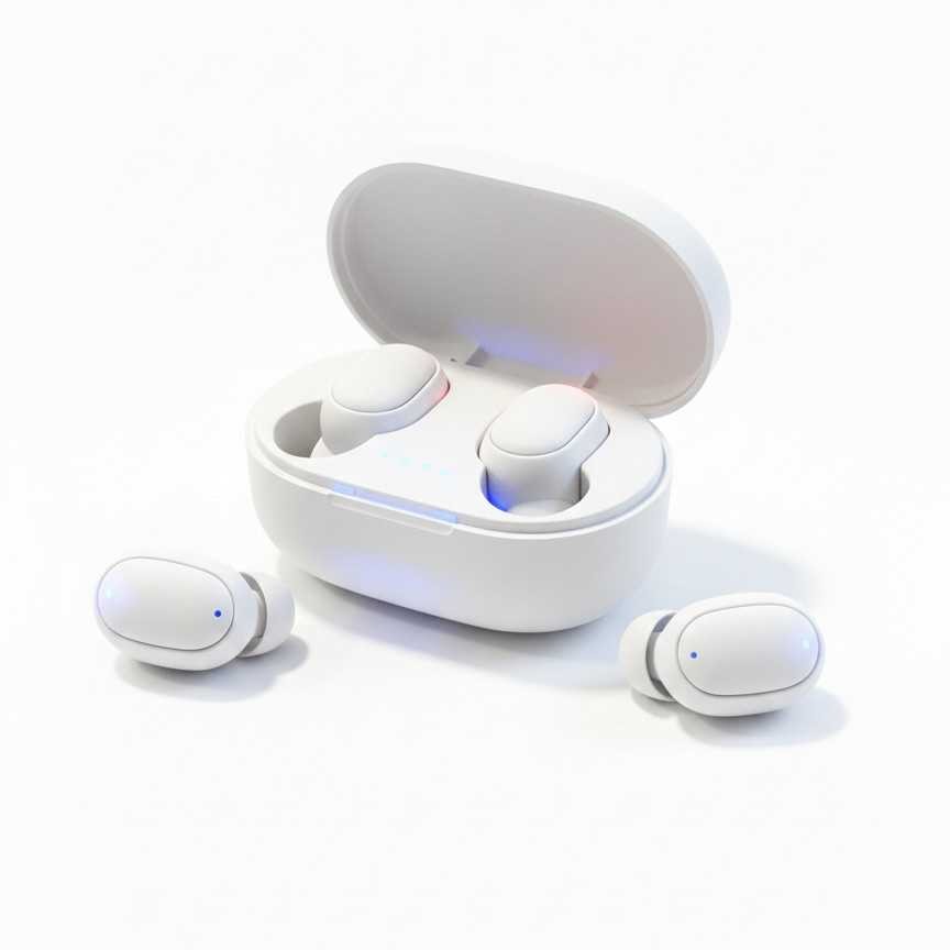 Auriculares Bluetooth A9S Pro - Blanco