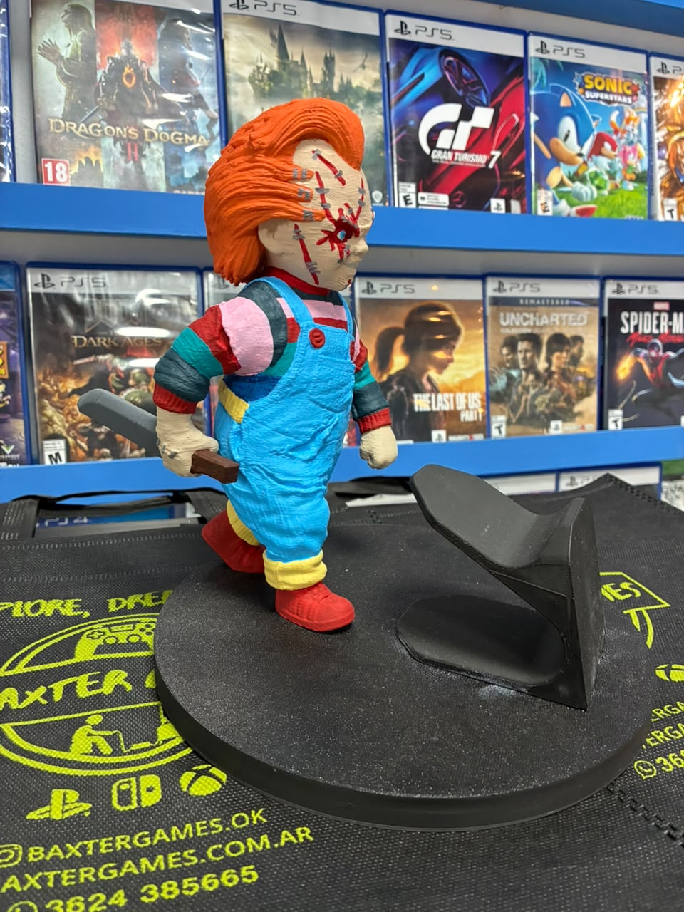 Soporte 3D para Joystick - Chucky 25cm - imagen 2