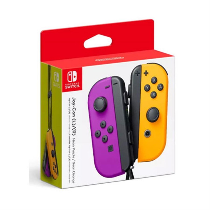 Joy-con Nintendo Switch Purpura y Naranja