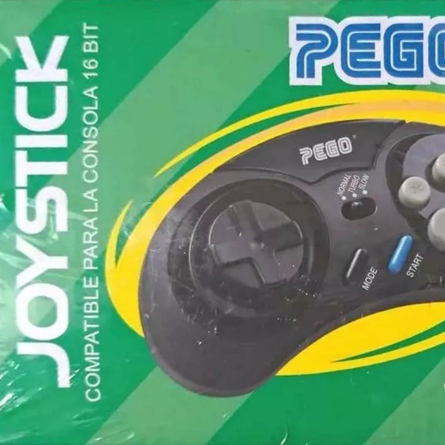 Joystick SEGA PEGO 16 Bits Ficha Sega