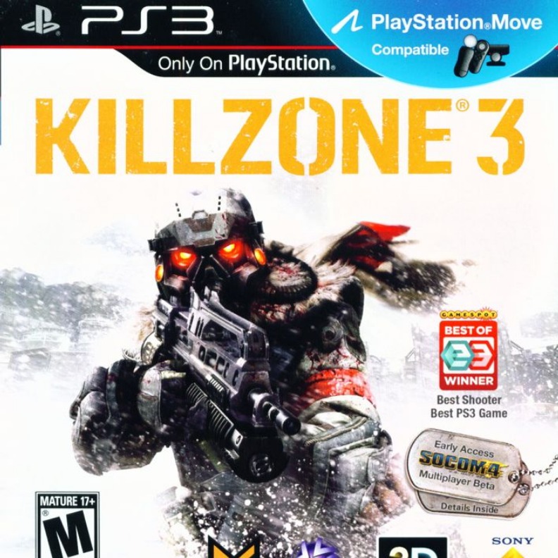 Killzone 3 - PS3 Usado