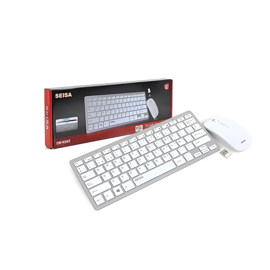 Kit Teclado + Mouse Inalambrico SEISA DN-H263