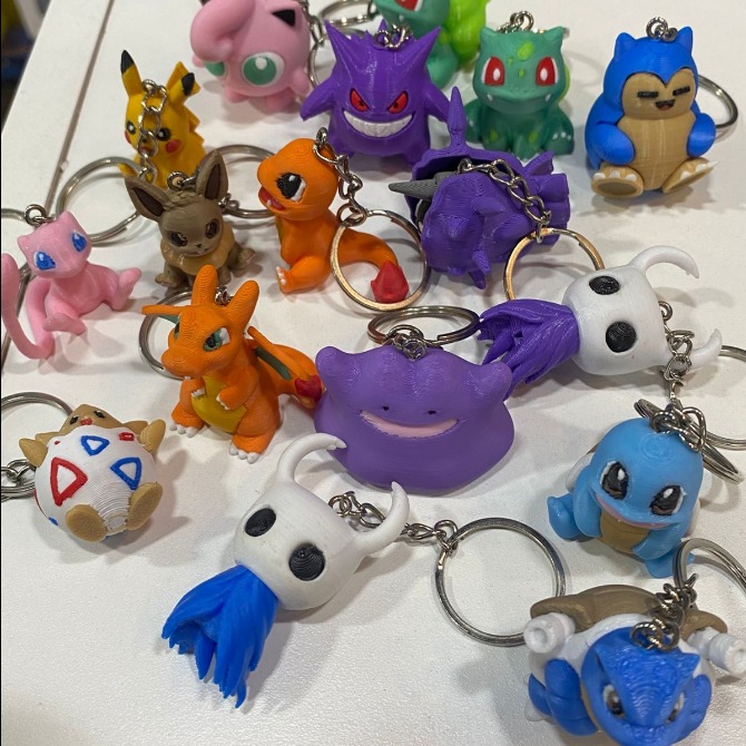 Llaveros 3D