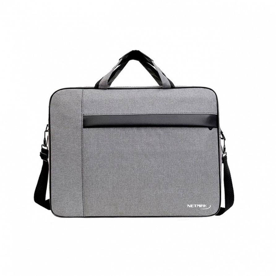Maletin Porta Notebook 15.4" Gris - NETMAK