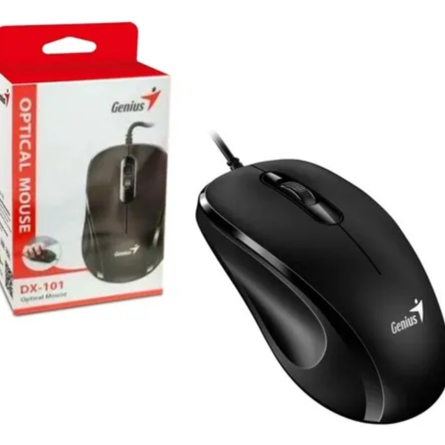 Mouse Oficina Genius DX-101 - Negro