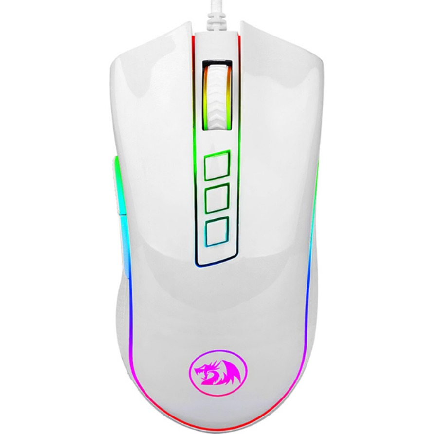 Mouse Redragon Cobra M771W - Blanco
