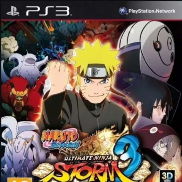 Naruto Shippuden: Ultimate Ninja Storm 3 - PS3 Usado