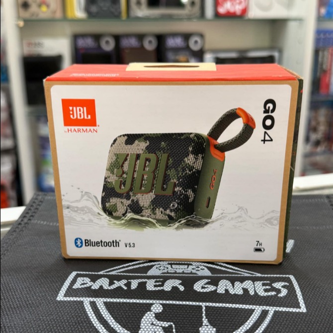 Parlante JBL GO4 - Original - Camuflado Verde