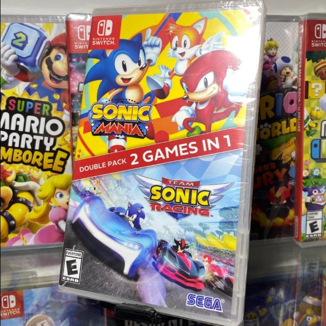 Sonic Mania + Sonic Team Racing - Nintendo Switch