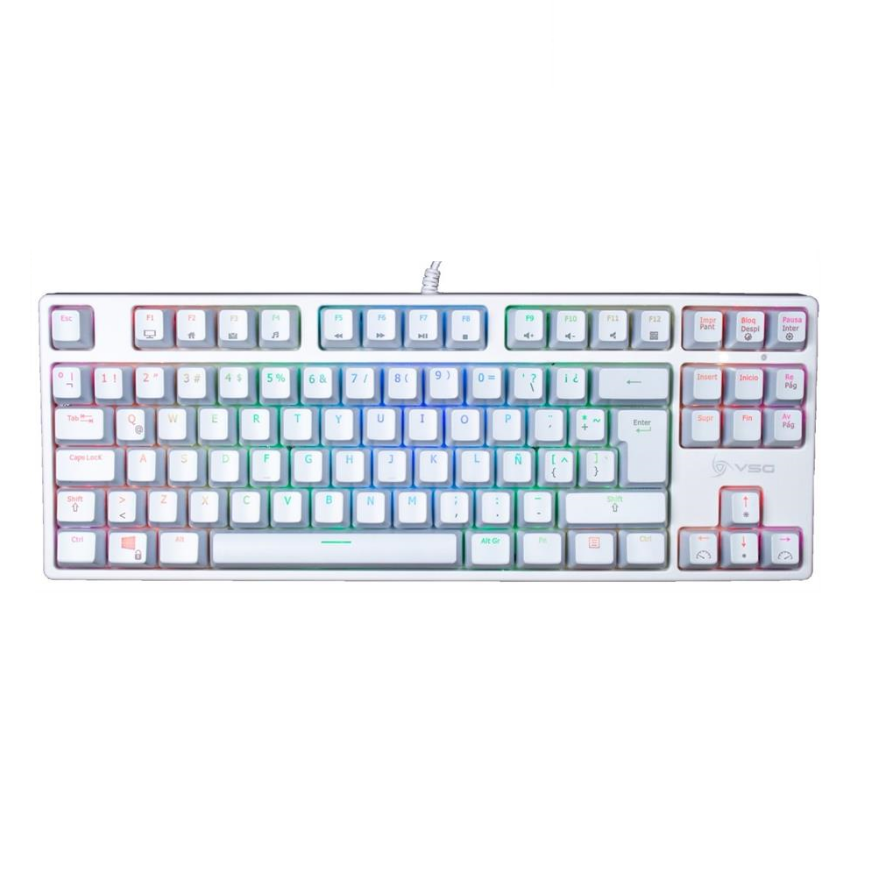 Teclado Mecánico VSG ALNITAK KAILH - Blanco SW Blue