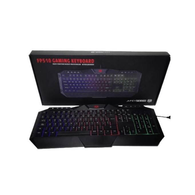 Teclado Multimedia APEVTECH FP510 - Con Cable